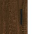 Miniatyrbilde 10 av 11: vidaXL Veggskap brun eik 69,5x34x90 cm