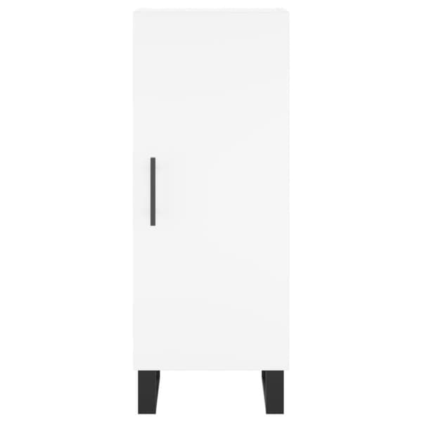 vidaXL skænk 34,5x34x90 cm konstrueret træ hvid