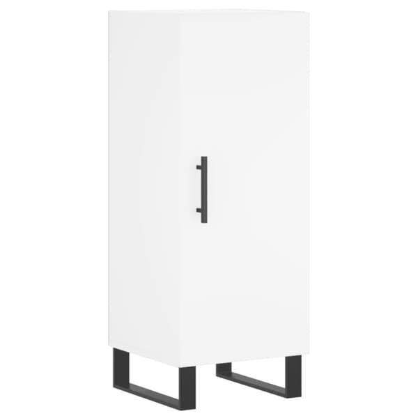 vidaXL skænk 34,5x34x90 cm konstrueret træ hvid