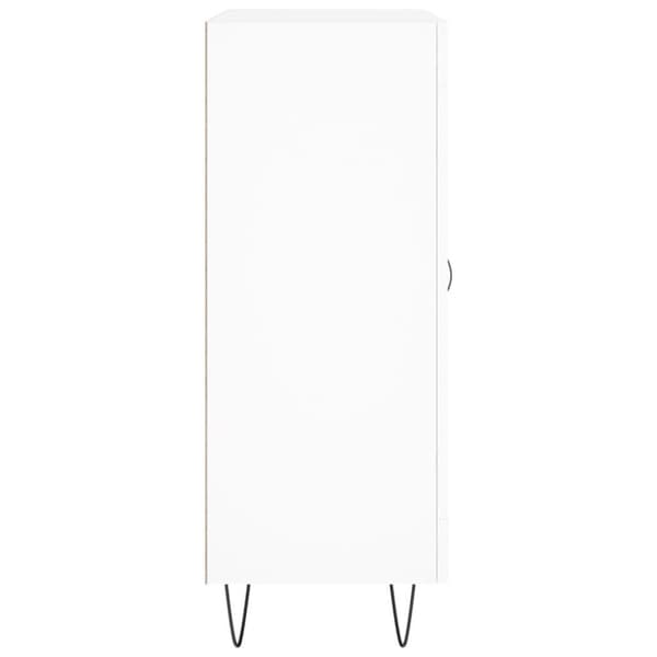 vidaXL Skåp vit 69,5x34x90 cm konstruerat trä