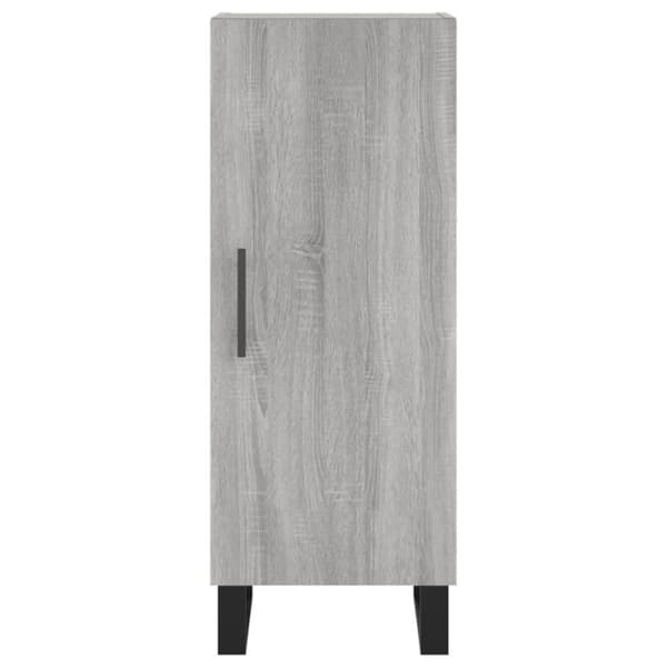 vidaXL Senkki harmaa Sonoma 34,5x34x90 cm tekninen puu
