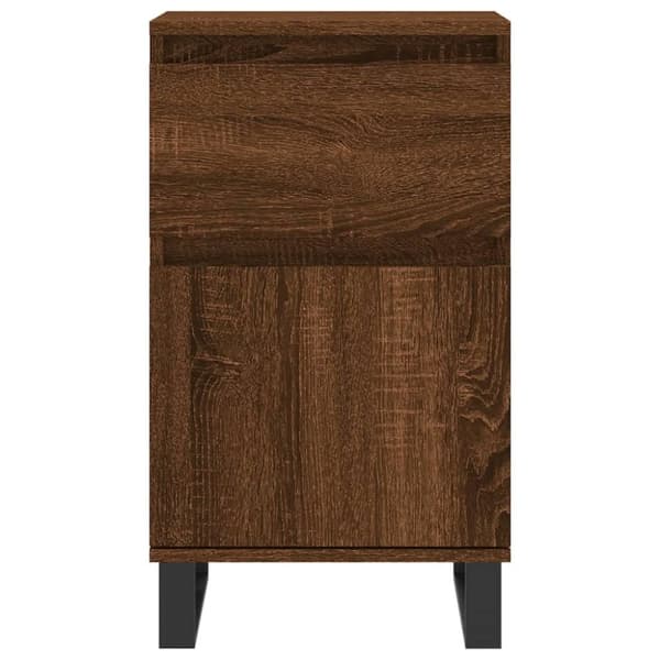 vidaXL Senkki ruskea tammi 40x35x70 cm tekninen puu