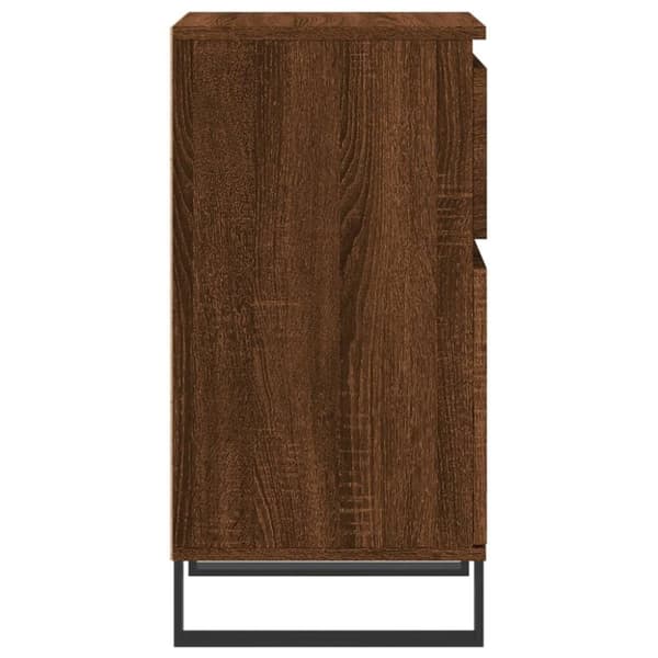 vidaXL Senkki ruskea tammi 40x35x70 cm tekninen puu
