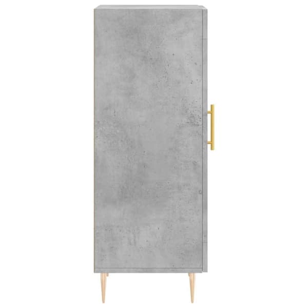 vidaXL skænk 34,5x34x90 cm konstrueret træ betongrå