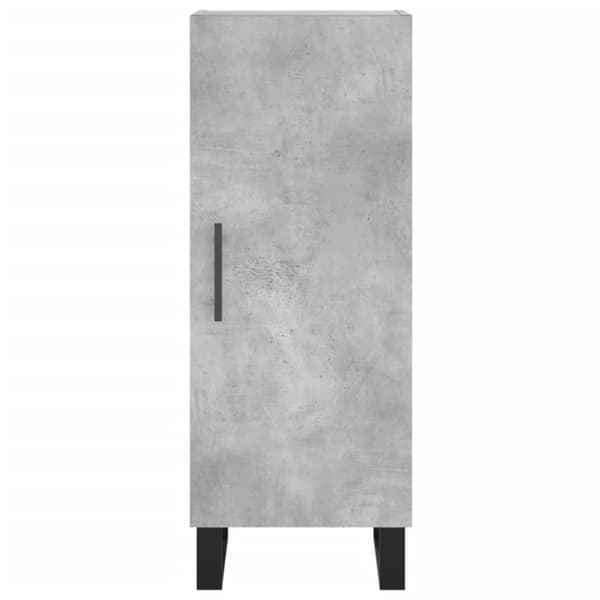 vidaXL skænk 34,5x34x90 cm konstrueret træ betongrå