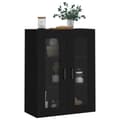 Miniatyrbilde 4 av 11: vidaXL Veggskap svart 69,5x34x90 cm