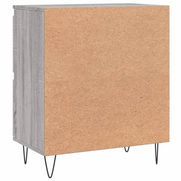 vidaXL Senkki harmaa Sonoma 60x35x70 cm tekninen puu