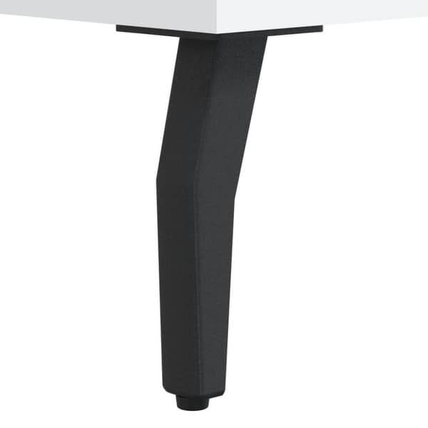 vidaXL Skjenk hvit 34,5x34x90 cm konstruert tre