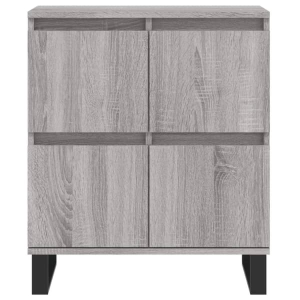 vidaXL Senkki harmaa Sonoma 60x35x70 cm tekninen puu