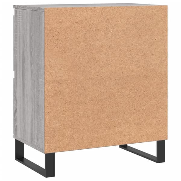 vidaXL Senkki harmaa Sonoma 60x35x70 cm tekninen puu