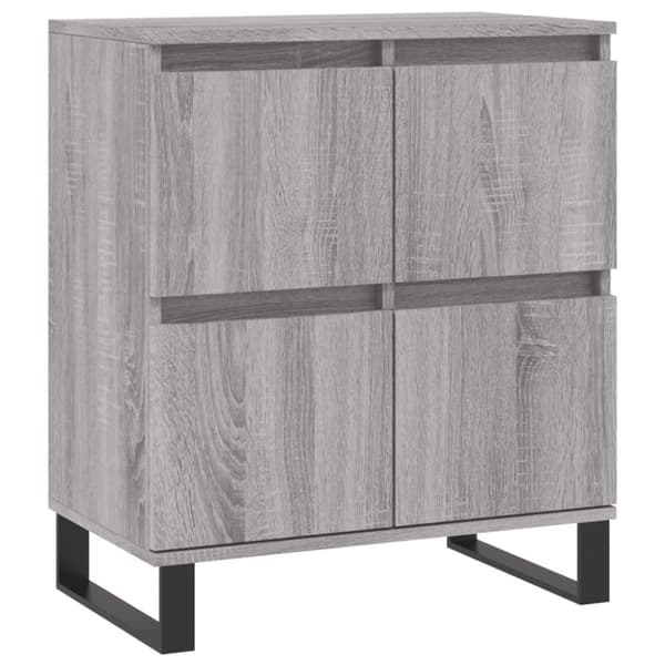 vidaXL Senkki harmaa Sonoma 60x35x70 cm tekninen puu