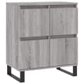 Pikkukuva 1 / 11: vidaXL Senkki harmaa Sonoma 60x35x70 cm tekninen puu