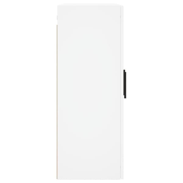 vidaXL Väggskåp vit 69,5x34x90 cm