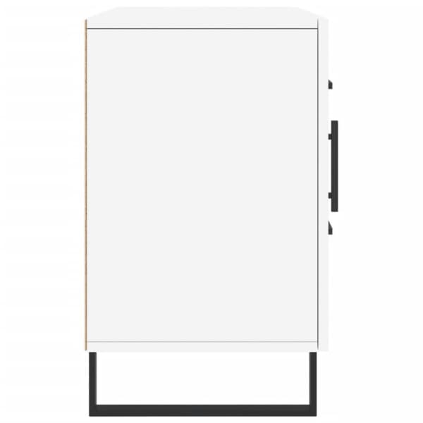 vidaXL Skänk vit 100x36x60 cm konstruerat trä