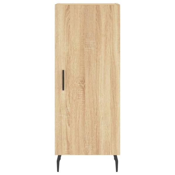 vidaXL Skänk sonoma-ek 34,5x34x90 cm konstruerat trä