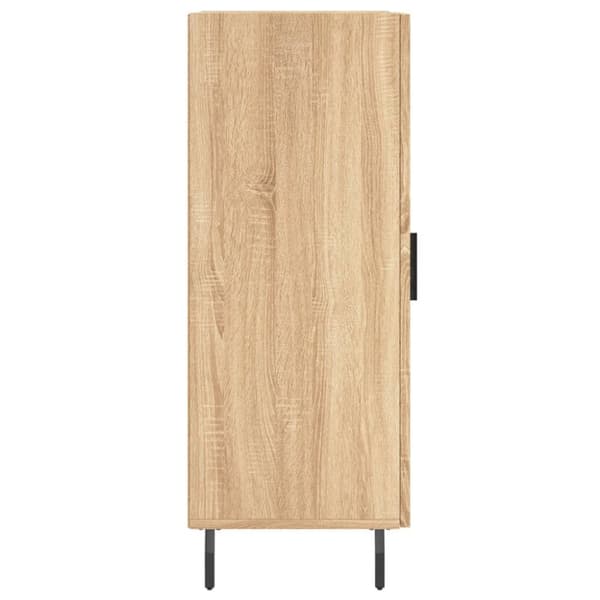 vidaXL Skänk sonoma-ek 34,5x34x90 cm konstruerat trä