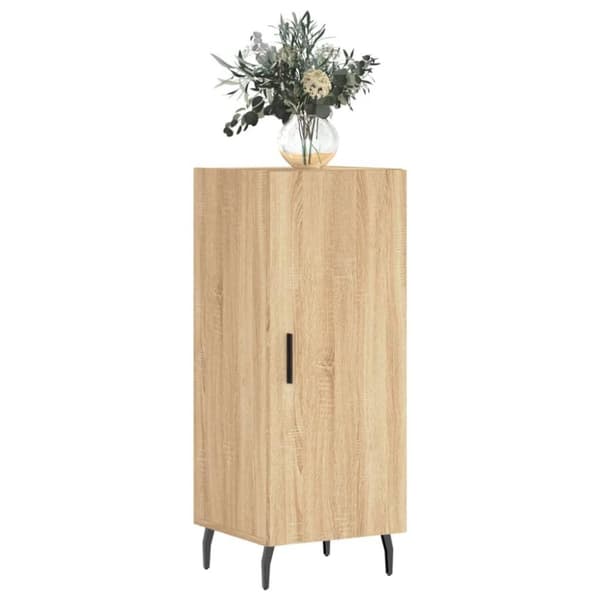 vidaXL Skänk sonoma-ek 34,5x34x90 cm konstruerat trä