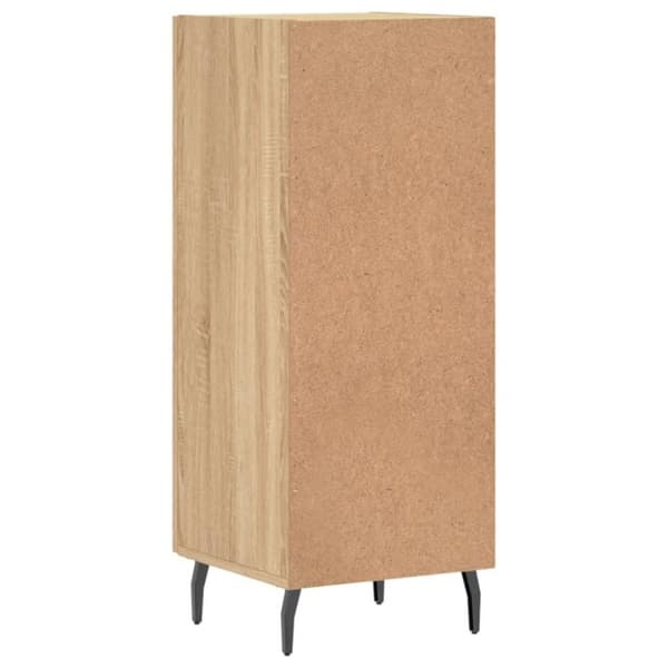 vidaXL skænk 34,5x34x90 cm konstrueret træ sonoma-eg