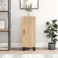 Miniatyrbilde 11 av 11: vidaXL Skjenk sonoma eik 34,5x34x90 cm konstruert tre