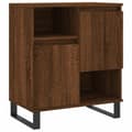 Pikkukuva 1 / 11: vidaXL Senkki ruskea tammi 60x35x70 cm tekninen puu