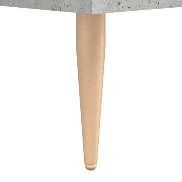 vidaXL skænk 34,5x34x90 cm konstrueret træ betongrå