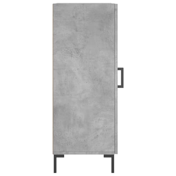vidaXL skænk 34,5x34x90 cm konstrueret træ betongrå