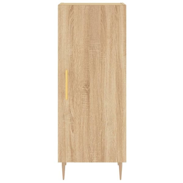 vidaXL skænk 34,5x34x90 cm konstrueret træ sonoma-eg