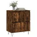 Miniatyrbilde 2 av 11: vidaXL Skjenk røkt eik 60x35x70 cm konstruert tre