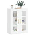 Miniatyrbild 3 av 11: vidaXL Väggskåp vit 69,5x34x90 cm