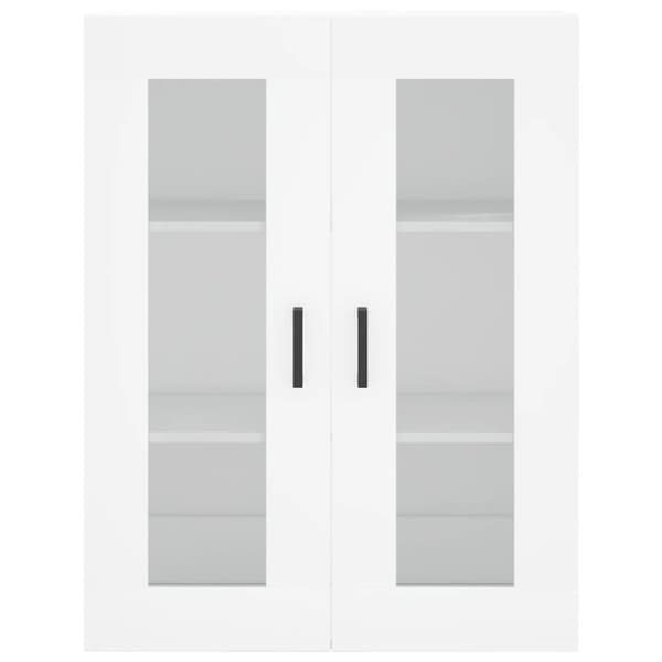vidaXL Veggskap hvit 69,5x34x90 cm