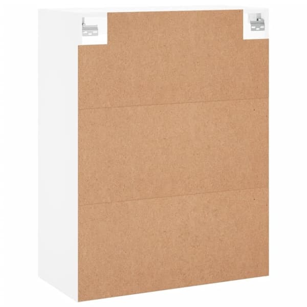 vidaXL Veggskap hvit 69,5x34x90 cm