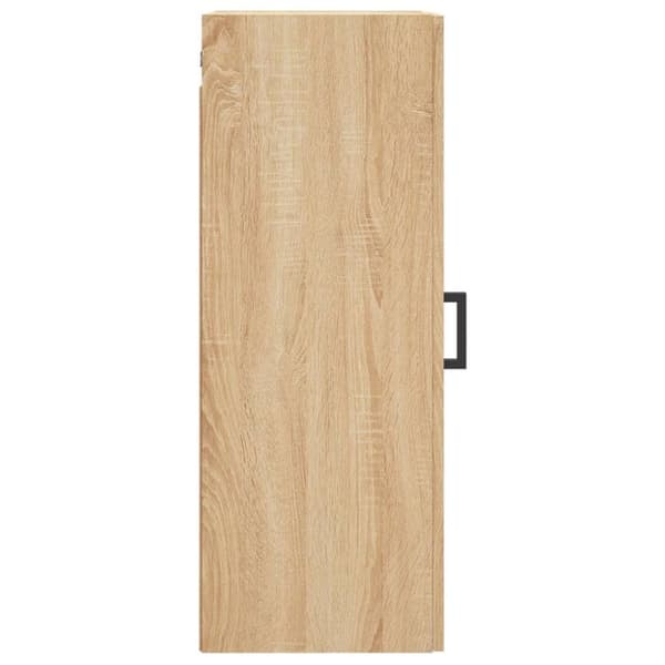 vidaXL Veggskap sonoma eik 34,5x34x90 cm