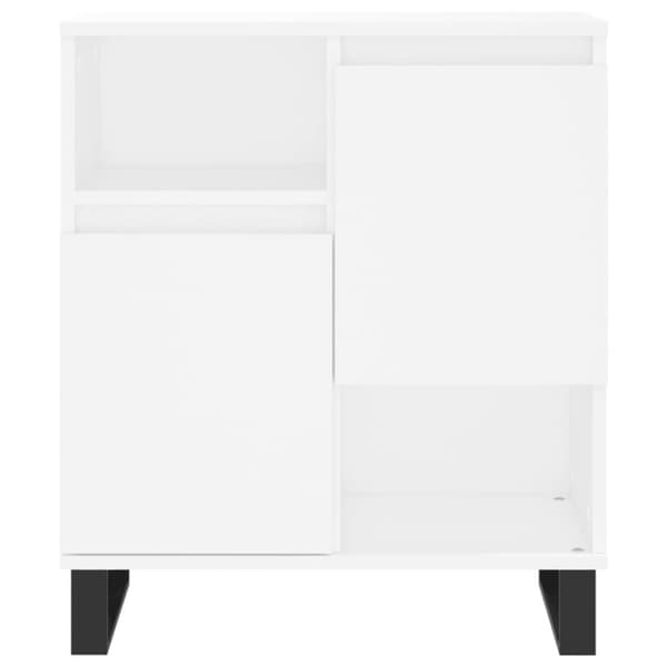 vidaXL Senkki valkoinen 60x35x70 cm tekninen puu