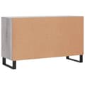 Pikkukuva 7 / 11: vidaXL Senkki harmaa Sonoma 100x36x60 cm tekninen puu