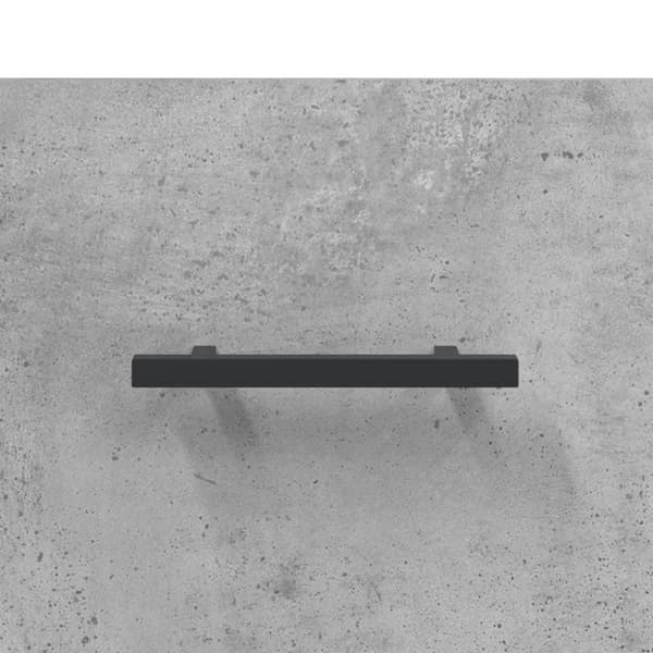 vidaXL Skjenk betonggrå 100x36x60 cm konstruert tre
