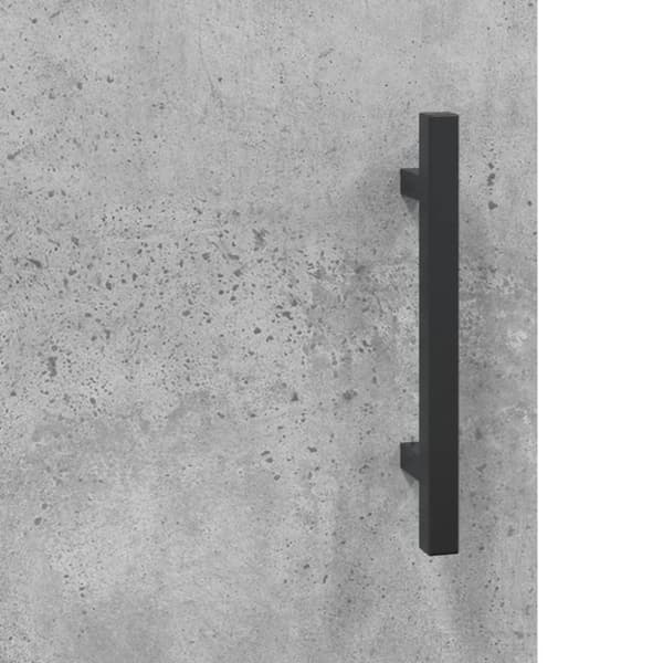 vidaXL Skjenk betonggrå 100x36x60 cm konstruert tre