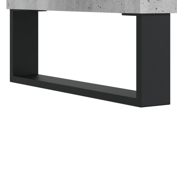 vidaXL Skjenk betonggrå 100x36x60 cm konstruert tre