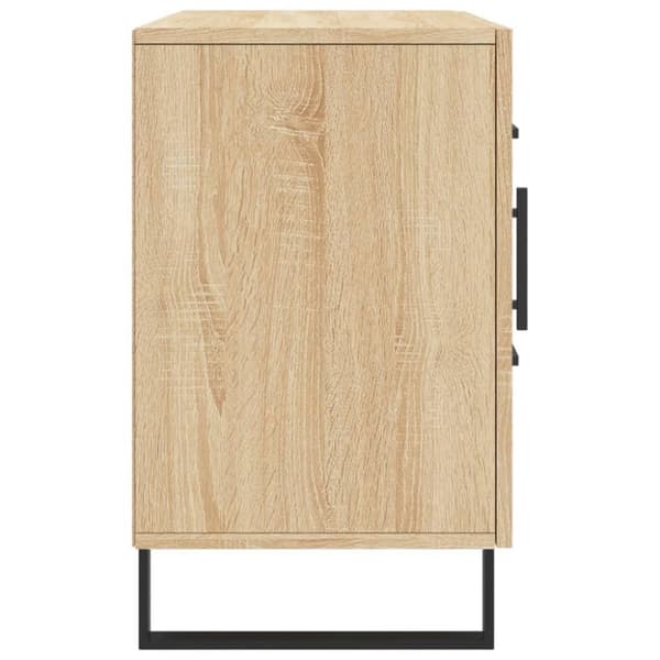 vidaXL Senkki Sonoma-tammi 100x36x60 cm tekninen puu