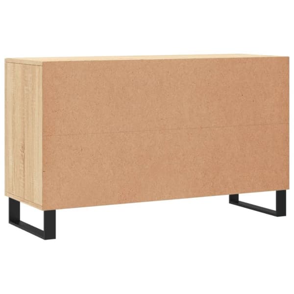 vidaXL Senkki Sonoma-tammi 100x36x60 cm tekninen puu