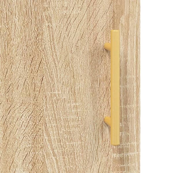 vidaXL skænk 100x36x60 cm konstrueret træ sonoma-eg