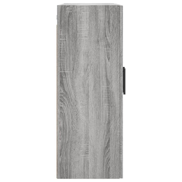 vidaXL vægskabe 2 stk. 69,5x34x90 cm grå sonoma-eg