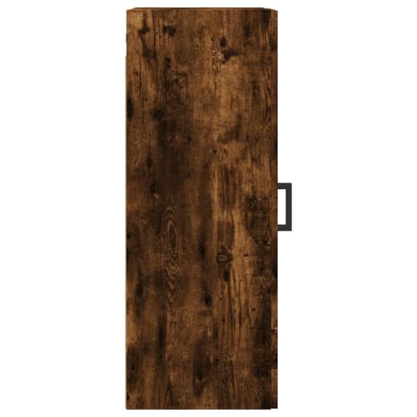 vidaXL vægskab 34,5x34x90 cm røget egetræsfarve
