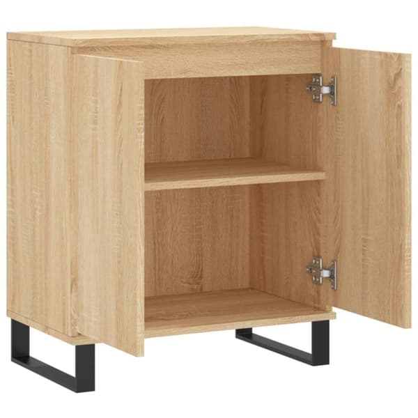 vidaXL skænk 60x35x70 cm konstrueret træ sonoma-eg