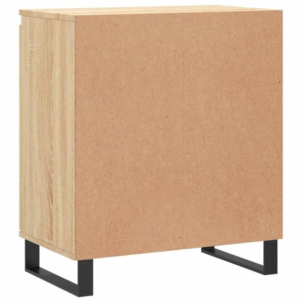 vidaXL skænk 60x35x70 cm konstrueret træ sonoma-eg