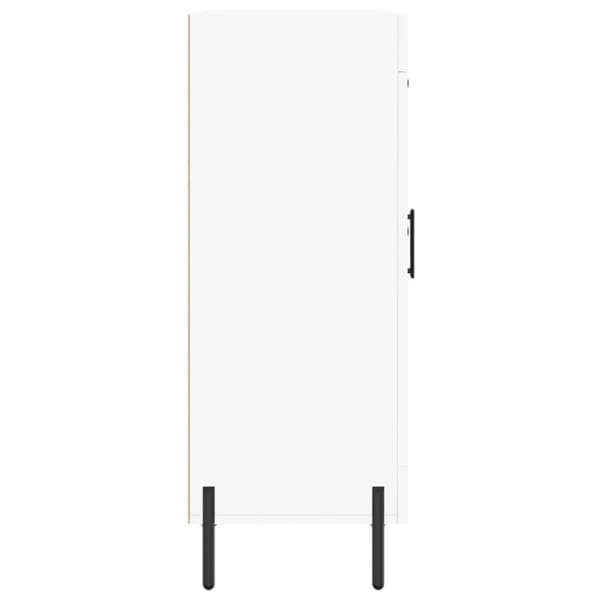 vidaXL Skjenk hvit 69,5x34x90 cm konstruert tre