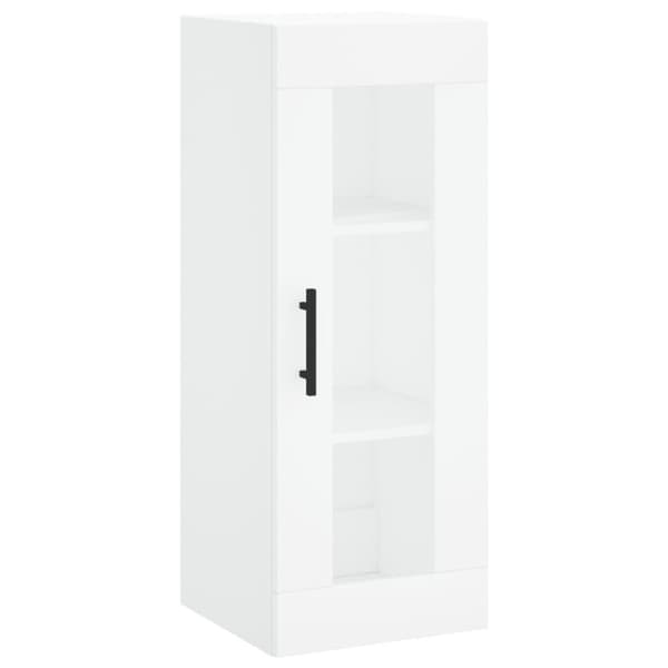 vidaXL Veggskap hvit 34,5x34x90 cm