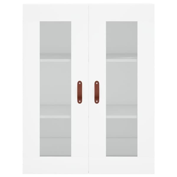 vidaXL væghængt skab 69,5x34x90 cm hvid