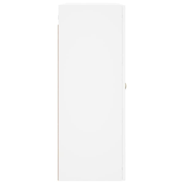 vidaXL væghængt skab 69,5x34x90 cm hvid
