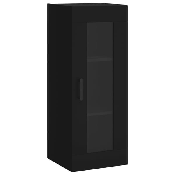 vidaXL Veggskap svart 34,5x34x90 cm