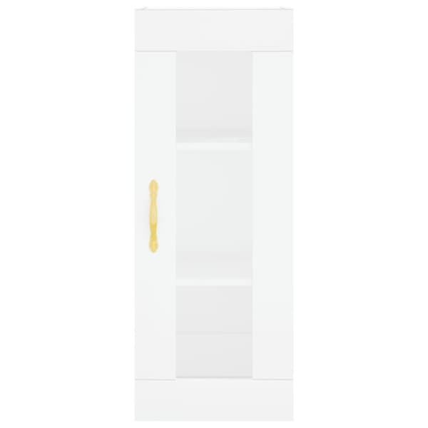vidaXL Veggskap hvit 34,5x34x90 cm
